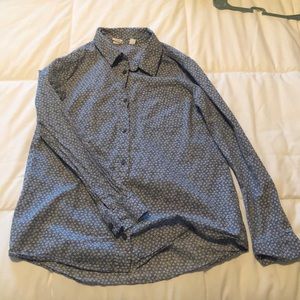 Girls Button Down
